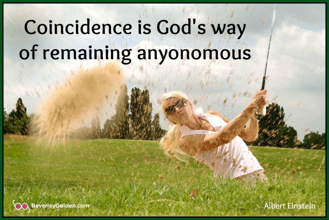 Golf swing_Lady_Einstein quote