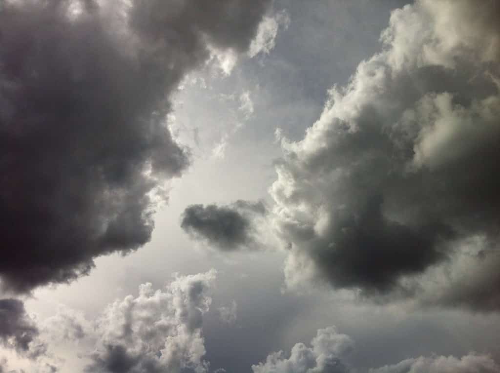 Stormy Sky_Clouds having a conversation_Peace