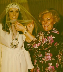 My mother and I at my wedding