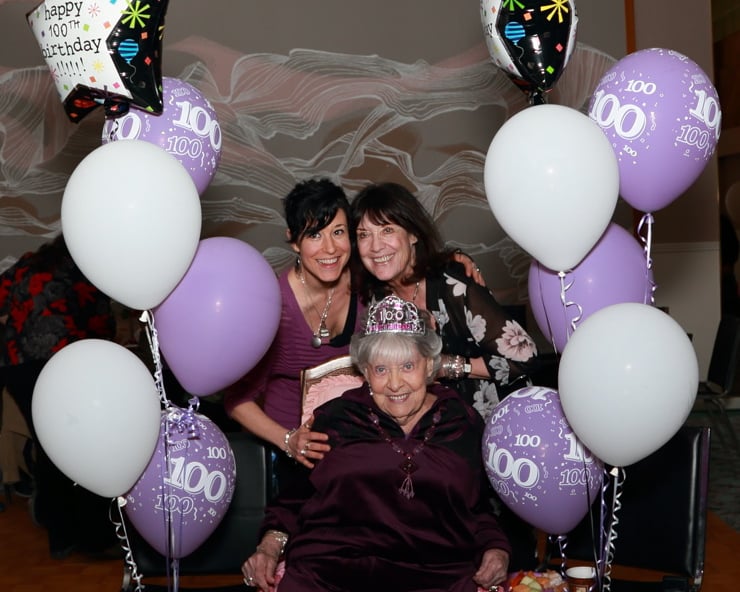 100th birthday party for my mother Lil_Lani and Beverley