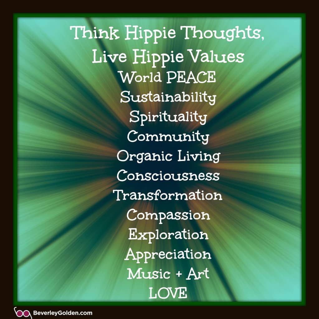 Hippie Thoughts, Hippie Values