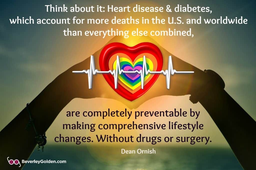 Healthy Heart quote by Dean Ornish
