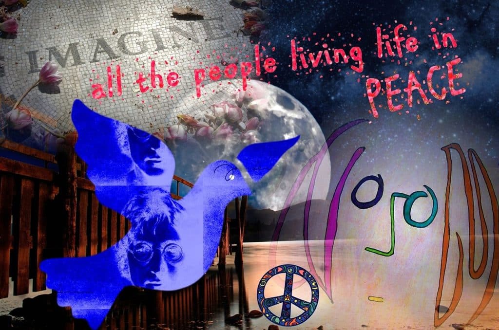 John Lennon imagine images_Peaceful Revolution